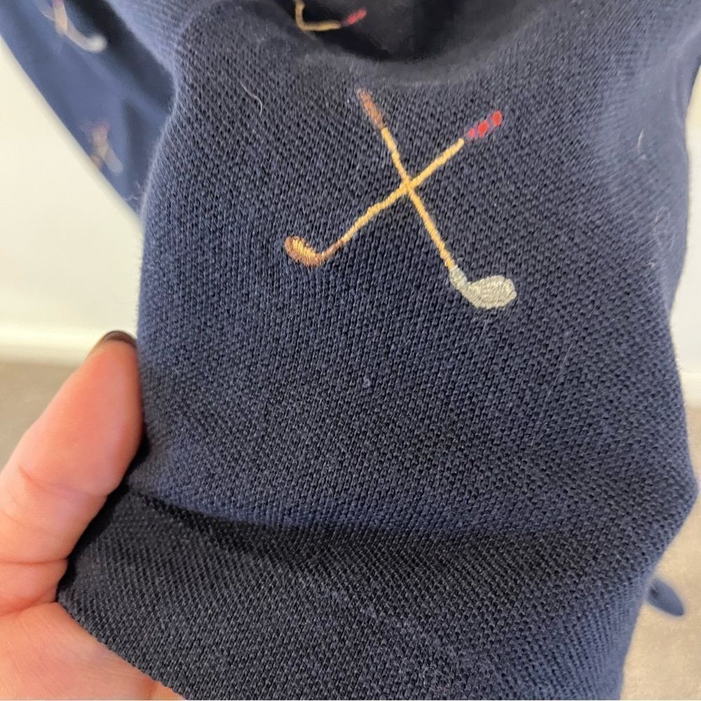 Vintage Polo Golf Ralph Lauren embroidered golf club polo XL - Picture 7 of 11